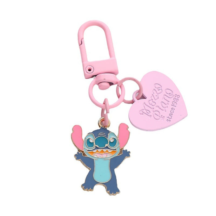 Wholesale Cartoon Key Chain Alloy Jewelry Backpack Key Pendant School Bag