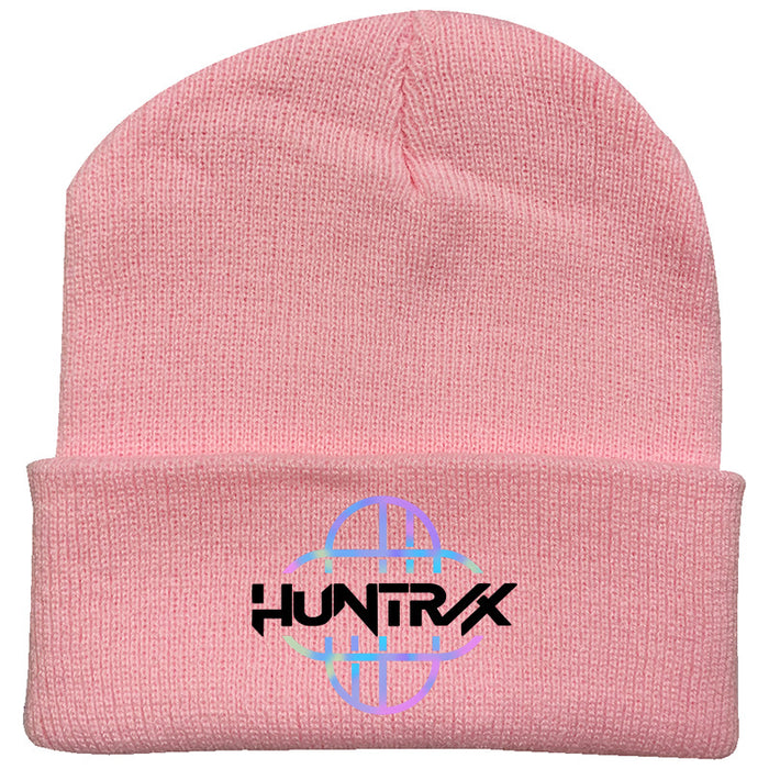Wholesale Kpop Knitted hat fashion curled brim beanie printed
