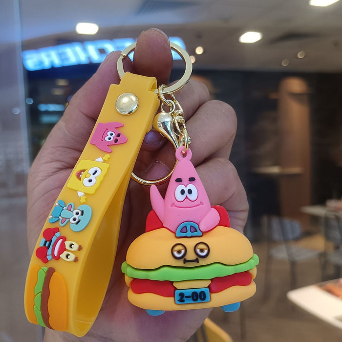 Wholesale Cartoon Sponge Keychain