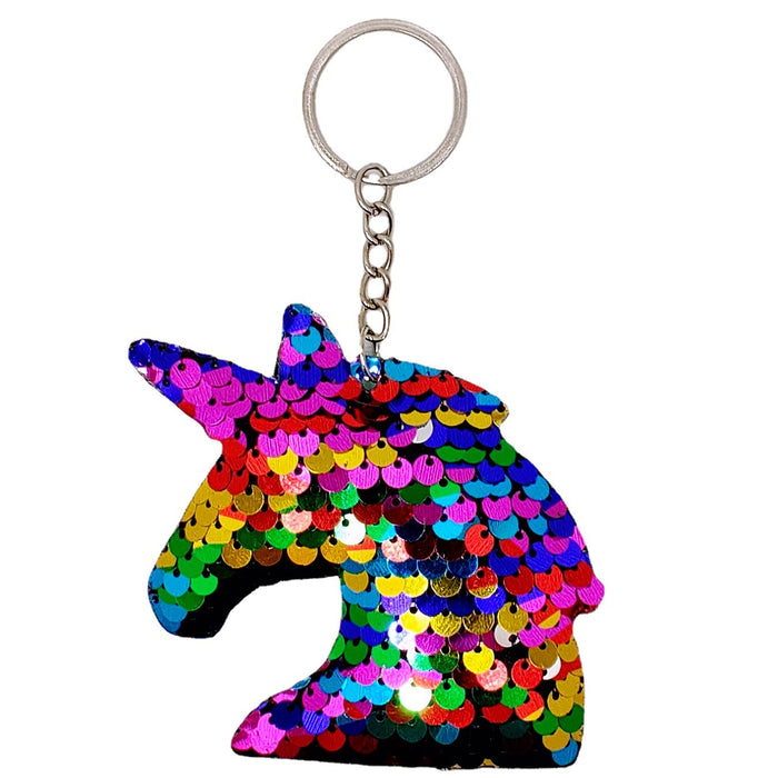 Wholesale Reflective glitter keychain pendant, bag decoration