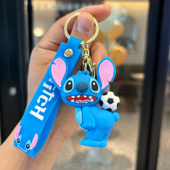 Wholesale  key chain pendant pvc doll school bag pendant