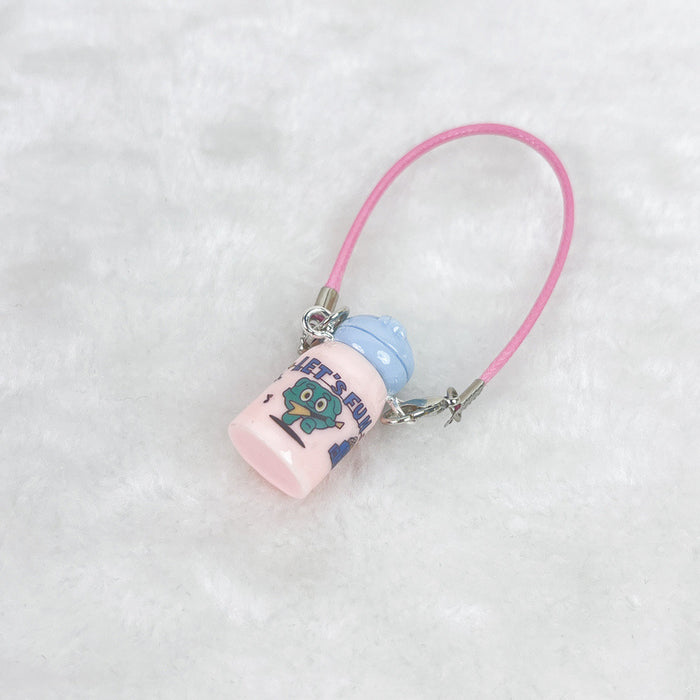 Wholesale Mini kettle thermos cup pendant simulation water cup accessories cute small bottle doll accessories