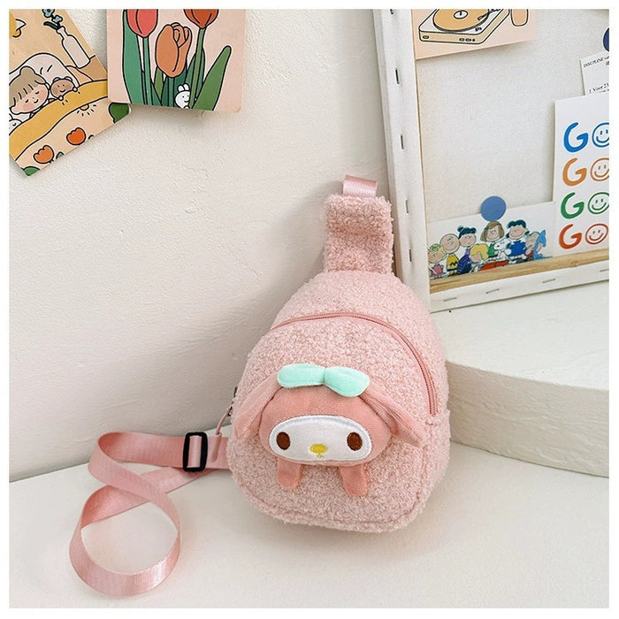 Wholesale Cute cartoon plush toy doll shoulder bags for kids