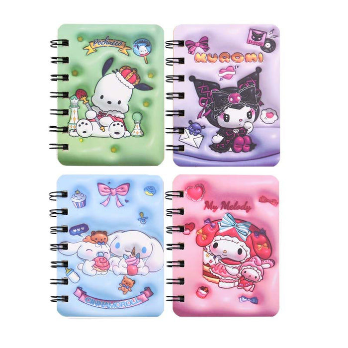 Wholesale 3D Cartoon Paper Coil Notebook JDC-NK-Ceguan001