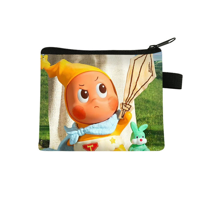 Wholesale Cute Star Children' s Cartoon Creative Girls Portable Storage Coin Purse Student Supplies