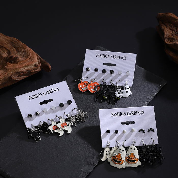 Wholesale  personalized earrings women' s niche bat  kitten earrings spoof earrings suit