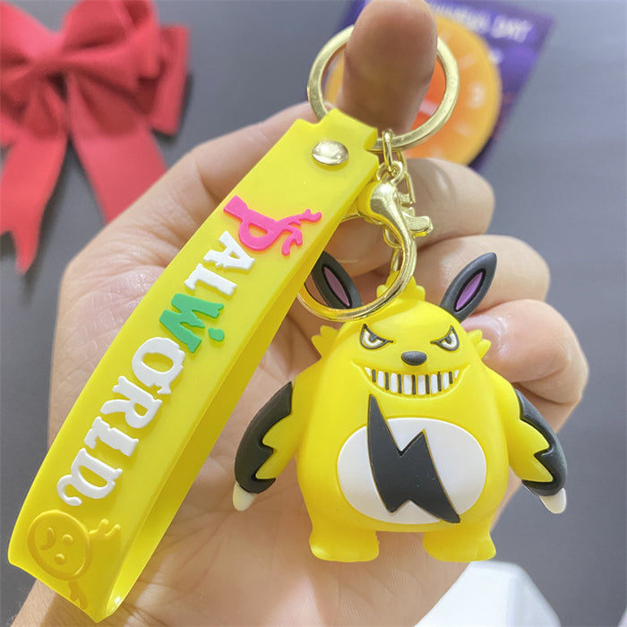 Wholesale PVC Cartoon Doll Keychain JDC-KC-WuYi040