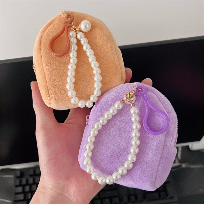 Wholesale Cute cartoon plush portable wallet