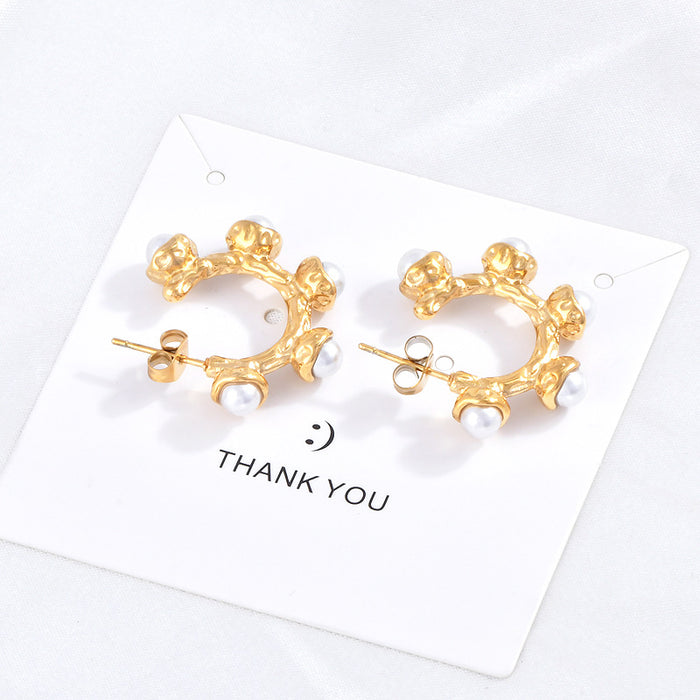 Wholesale Summer Style Pearl Earrings