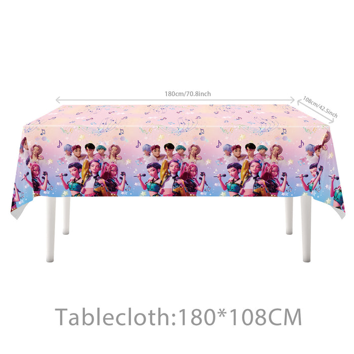 Wholesale KPOP themed party decorations candy boxes,  gift bags,  New Year' s gift decorations,  banners