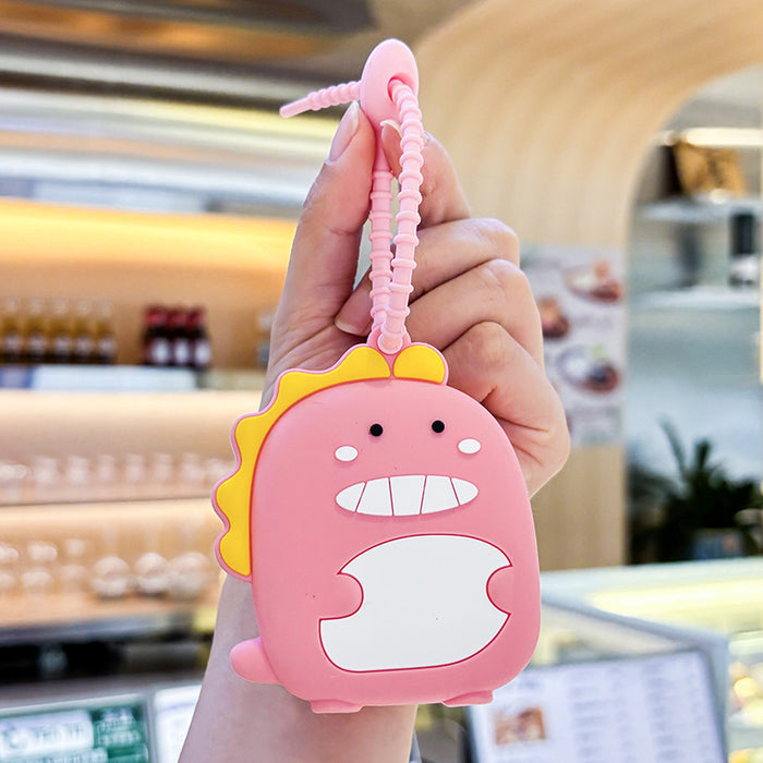 Wholesale PVC Cartoon Coin Purse Keychain JDC-KC-Benxin007