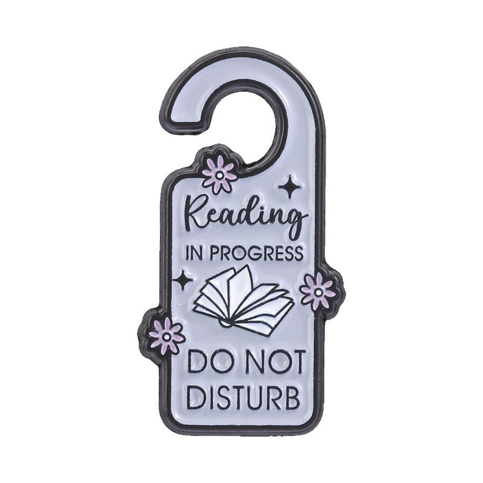 Wholesale Trendy Bookish Frog Brooch Go  I M Reading Enamel Pin For Reading Enthusiasts