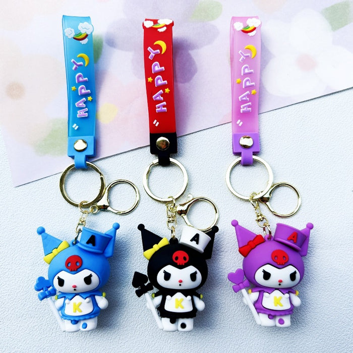 Wholesale PVC Cartoon Doll Keychain JDC-KC-WuYi195