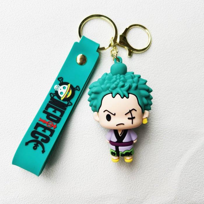 Wholesale PVC Cartoon Doll Keychain JDC-KC-WuYi038