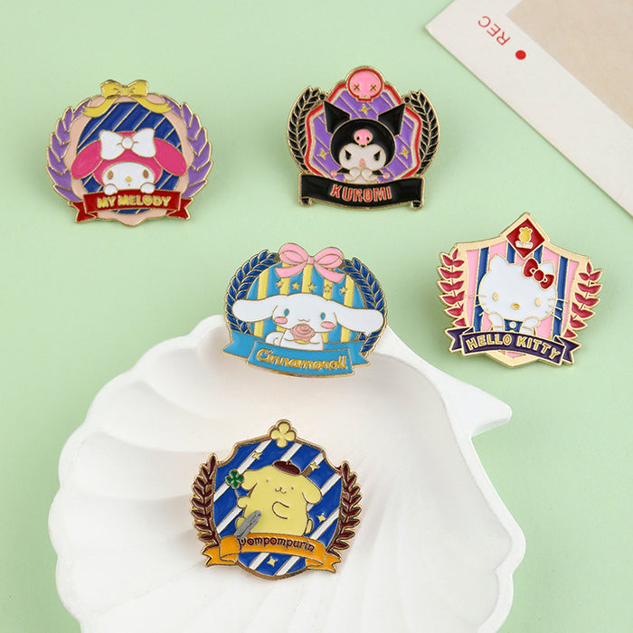 Wholesale Metal Badge Cute Decorative Bag Clothes Brooch