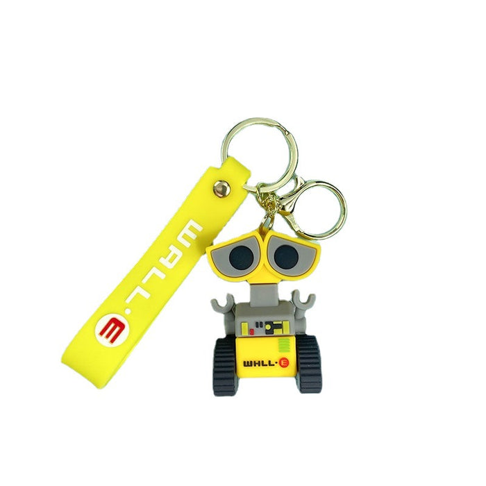 Wholesale Creative Cartoon Robot PVC Soft Keychains JDC-KC-JinB015