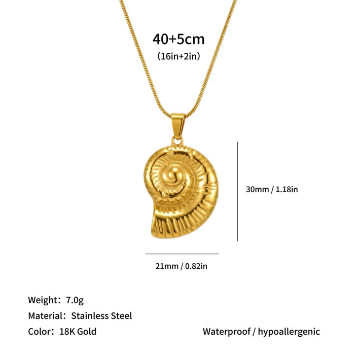 Wholesale High-end clavicle necklace with sun and starfish pendants,  made of titanium steel.