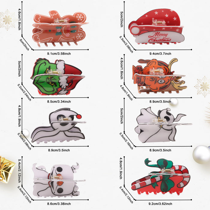 Wholesale Accessories Christmas cartoon series clips various hair clips