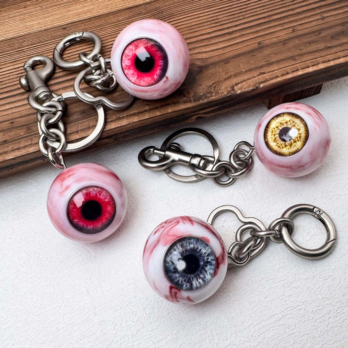 Wholesale Resin evil eye keychains