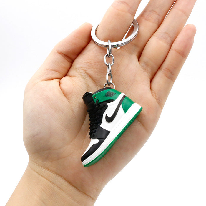 Wholesale PVC Mini Basketball Shoe Keychain JDC-KC-QLPing008