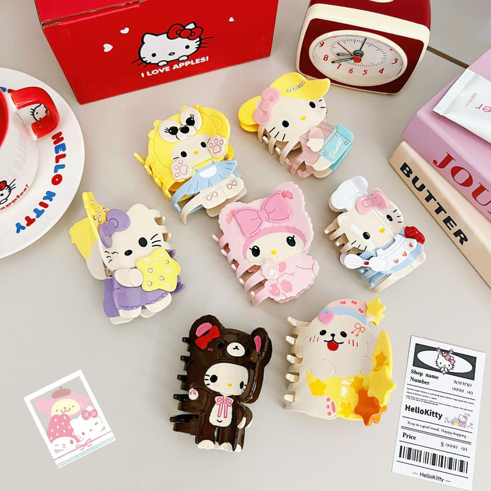 Wholesale Acetic acid cartoon animals Hair Clips