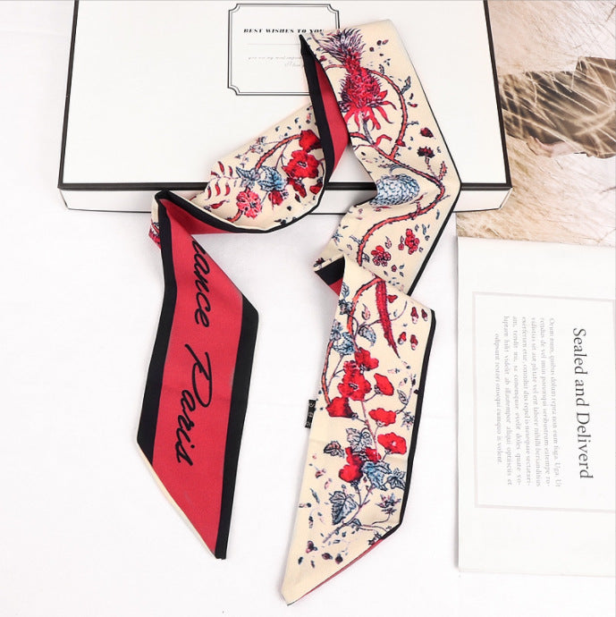 Wholesale Bow Silk Scarf Headband JDC-HS-JunJie001