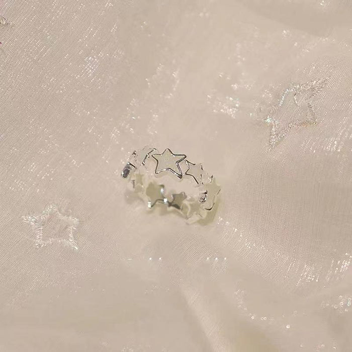 Wholesale Irregular element ring, niche and unique design, high-end and personalized index finger ring