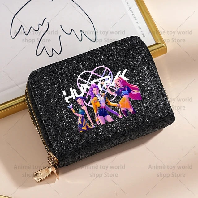 Wholesale Kpop  Sequin Wallet Stylish Korean Style Coin Purse For Women Trendy Daily Matching Fashion Accessory Gift Boutique Resale