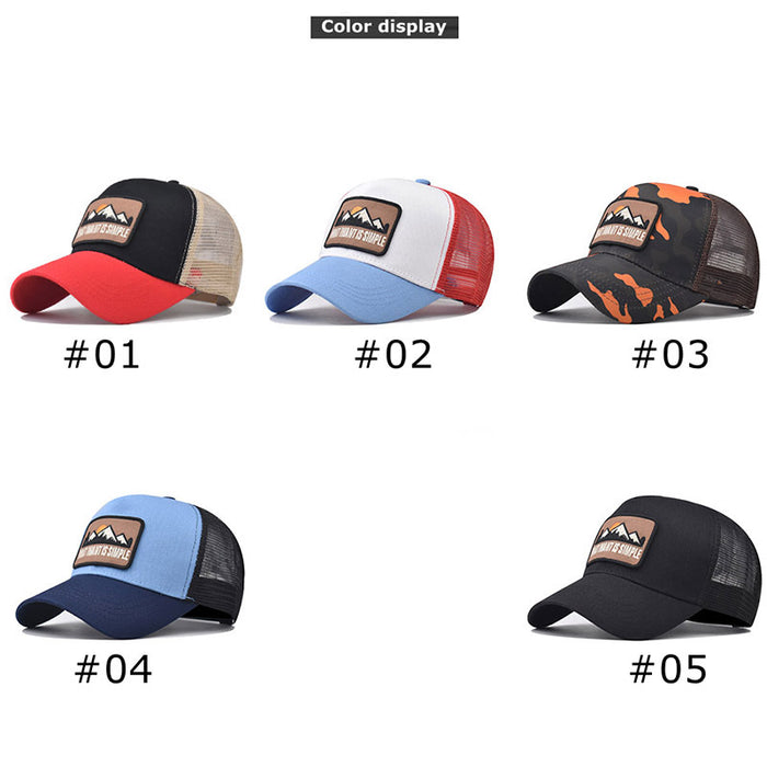 Wholesale Peak Animal Mesh Cap Embroidered Cotton Baseball Cap JDC-FH-ErXu001