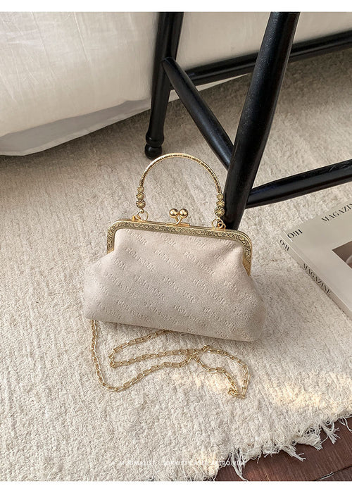 Wholesale Shell Chain Leopard Shoulder Handbag