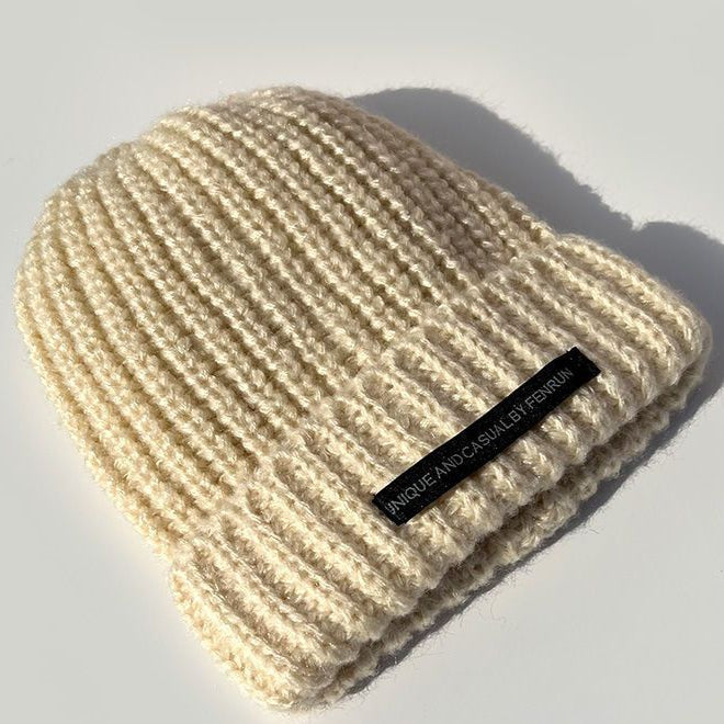 Wholesale Versatile Wool Hat Fashionable Winter Warm Knitted Hat For Men Women