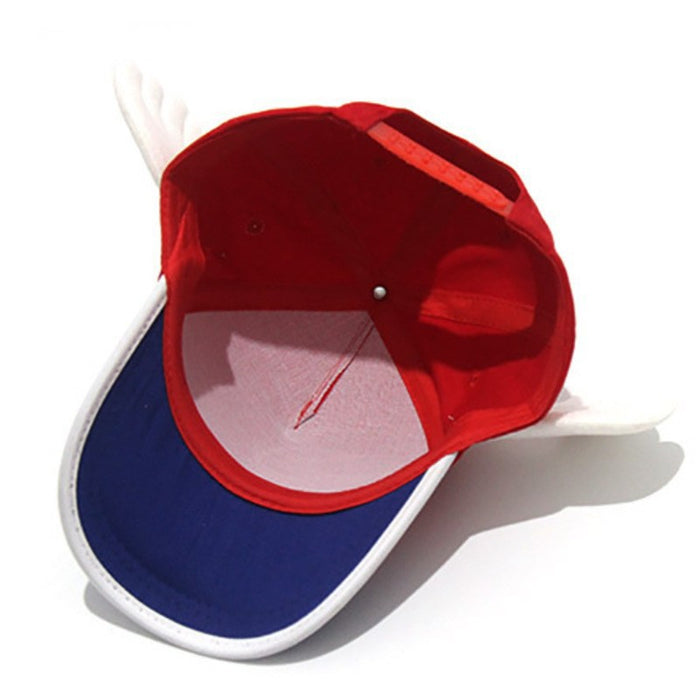 Wholesale Student Cartoon Angel Wings Peaked Cap Alale Baseball Cap