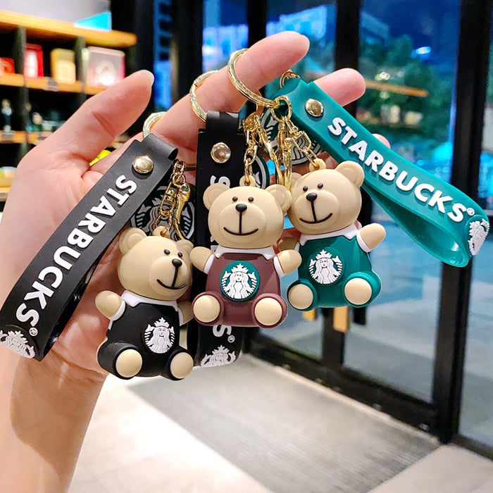 Wholesale Cartoon Three-dimensional Milk Tea Cup Keychain JDC-KC-XShu006