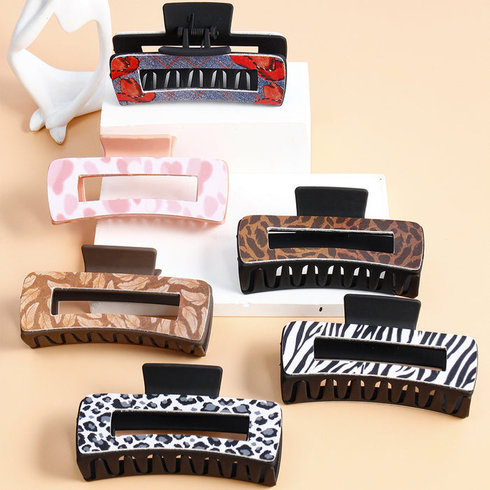Wholesale Cowboy Grab Clip Hair Clips Accessories