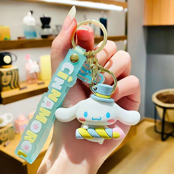 Wholesale Cartoon Dolls Silicone Keychain JDC-KC-ShiX009