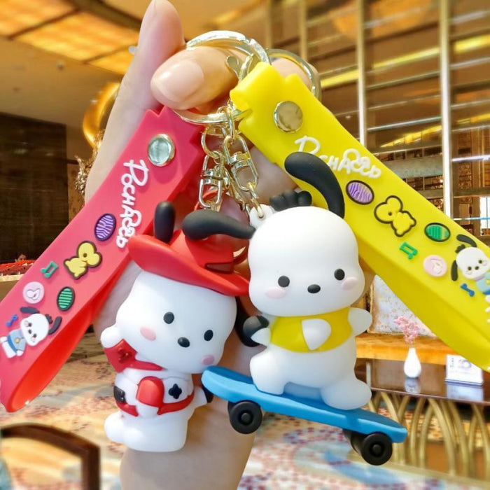 Wholesale Cartoon Doll PVC Keychain JDC-KC-MingT021