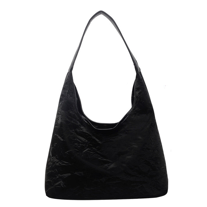 Wholesale Retro commuting bag, large capacity tote, new trendy and relaxed shoulder bag, personalized design