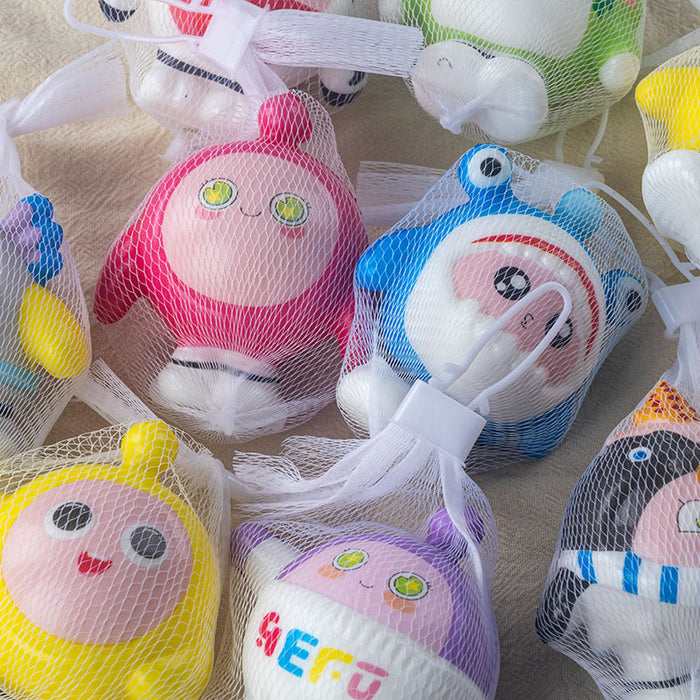 Wholesale 7pcs/set Decompression Internet celebrity hot-selling decompression children' s toy slow rebound pinch