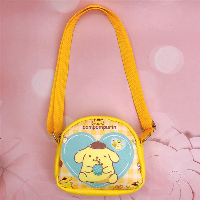 Wholesale PU Double-sided Printing Children's Messenger Shoulder Bag JDC-SD-YaLL003