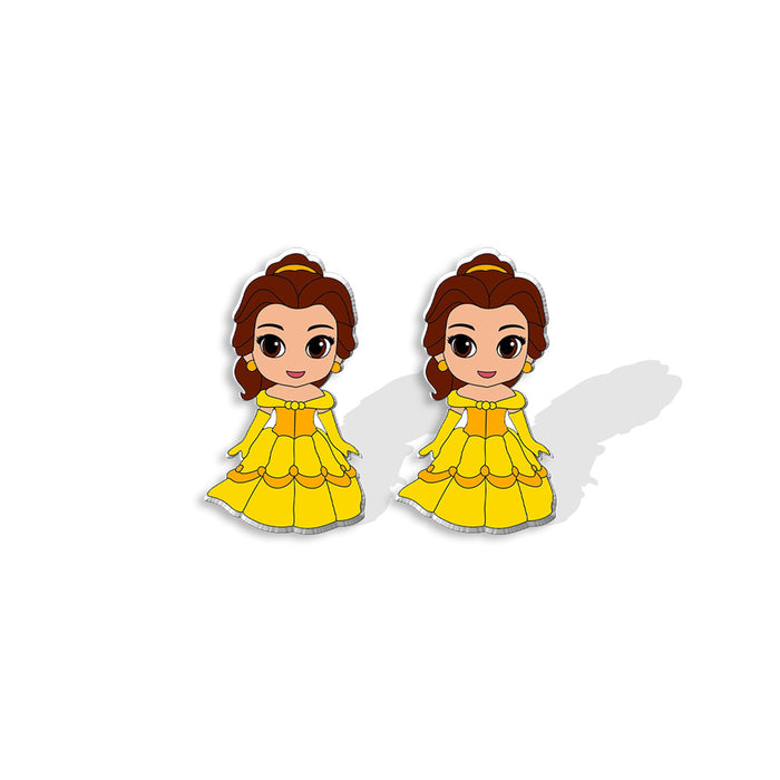 Wholesale Stainless steel earrings sy fairy tale princess girly earrings princess earrings