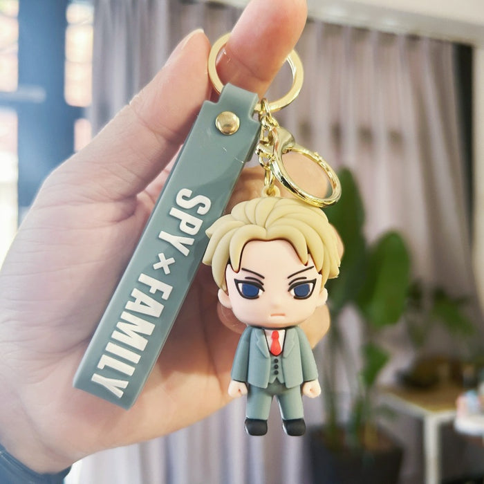 Wholesale Cute PVC Cartoon Keychains for Couples