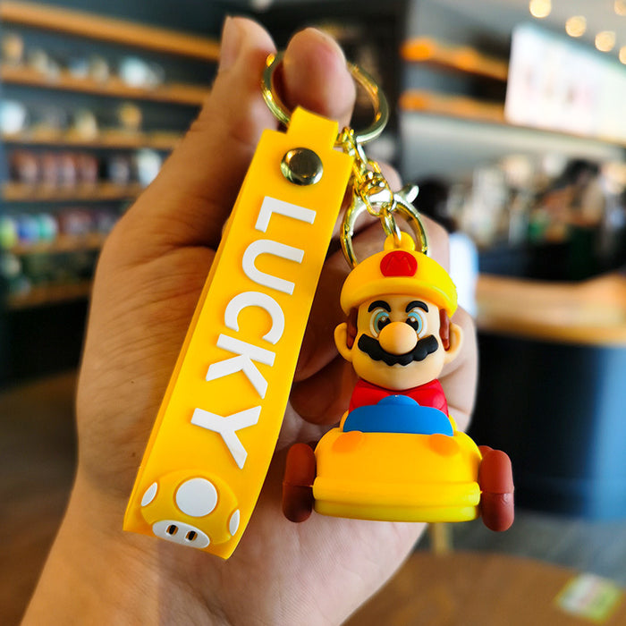 Wholesale Cartoon Doll Silicone Keychain JDC-KC-Tingm224