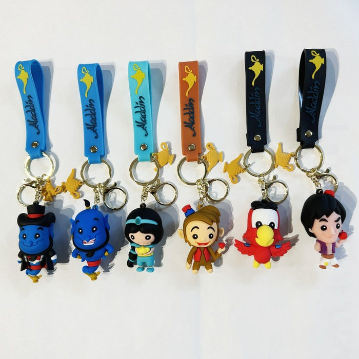 Wholesale PVC Cartoon Doll Keychain JDC-KC-WuYi177