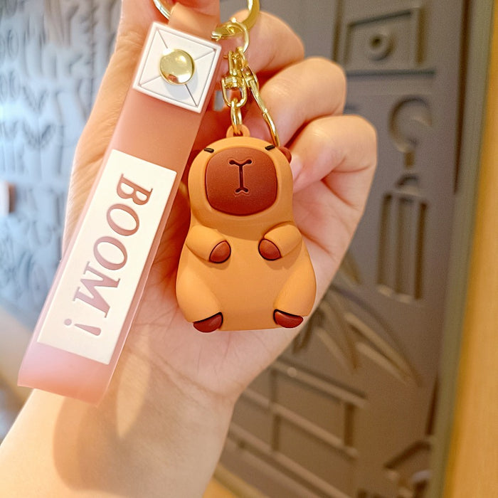 Wholesale Cartoon Doll Silicone Keychain JDC-KC-MingT080