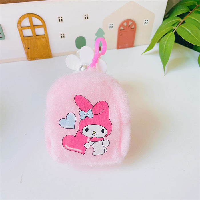 Wholesale Plush Coin Purse Keychain JDC-KC-CXR001