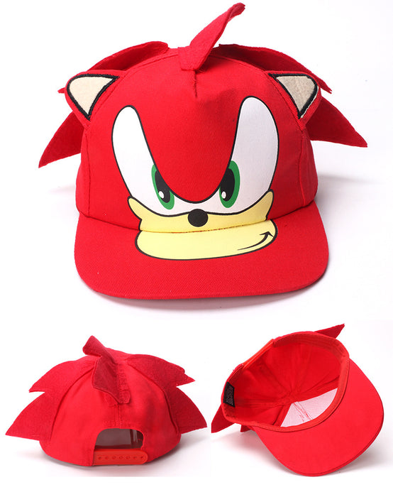 Wholesale Hedgehog Baseball Cap Adjustable Kids Cartoon Cap Trendy Everyday Fashion Accessory