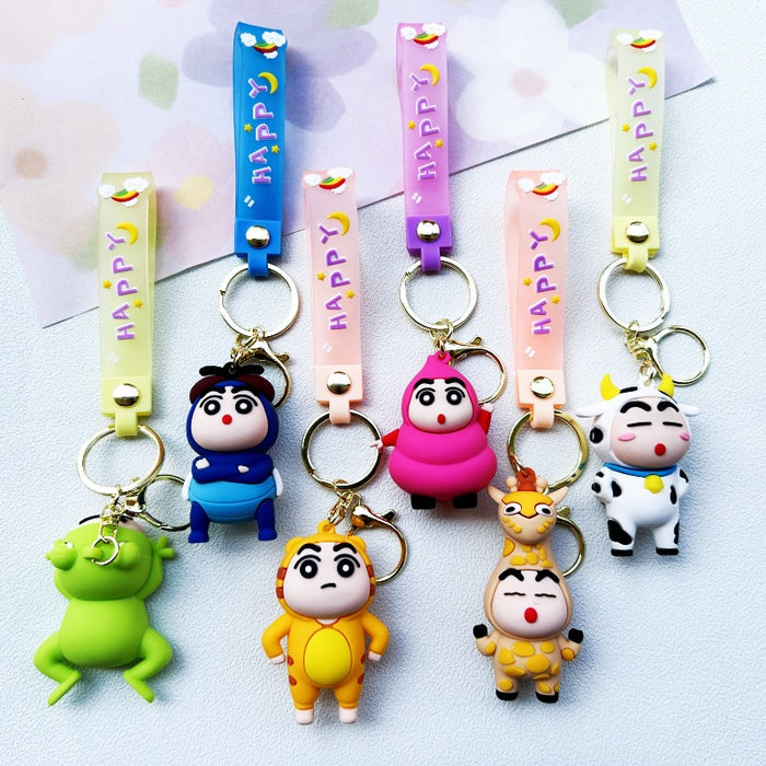 Wholesale PVC Cartoon Doll Keychain JDC-KC-WuYi166