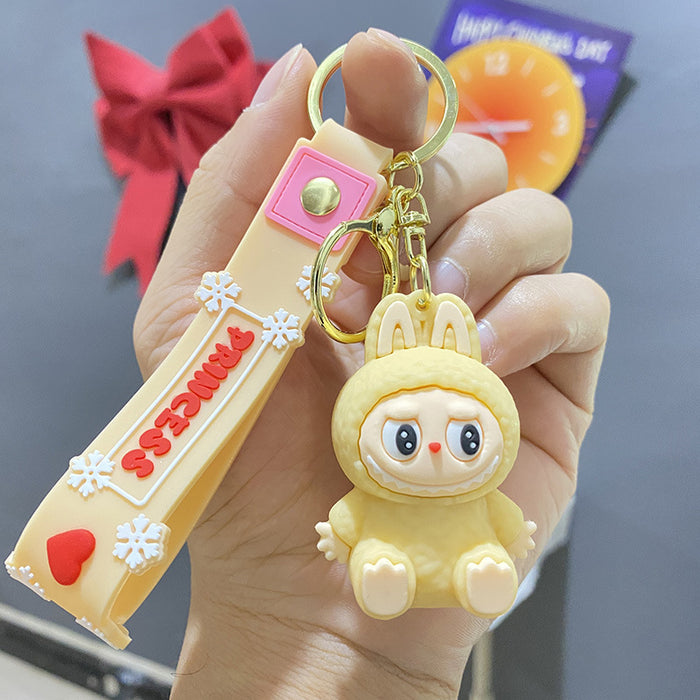 Wholesale Plush Cloth Sitting Cute Series Keychain Doll Gift Keychain