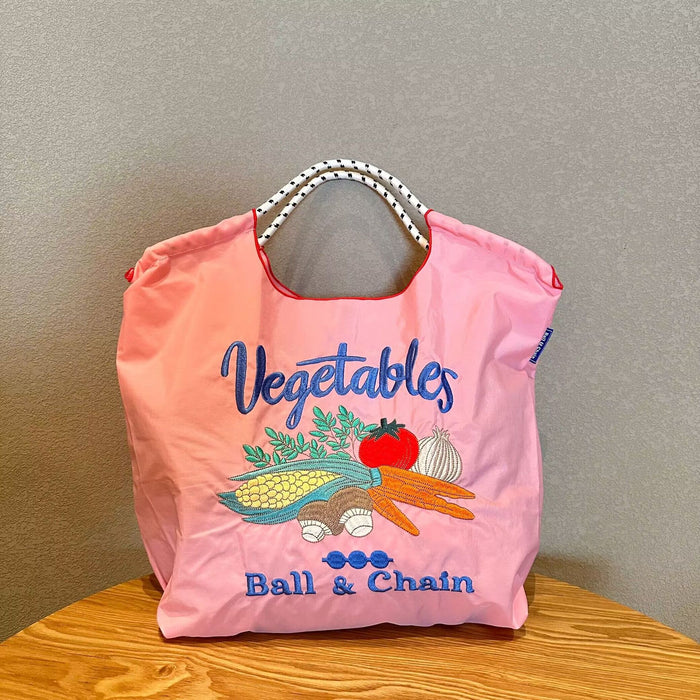 Wholesale Cartoon Embroidered Bag Embroidered Canvas Bag Large Capacity Shopping Bag Shoulder Bag