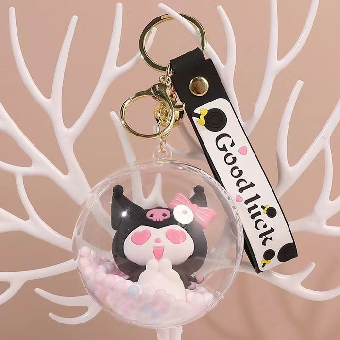 Wholesale Cartoon Acrylic Bubble Ball Keychain (S) JDC-KC-LuoYan020